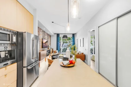 Kitchen Island Photo of 102 260 Salter Street, New Westminster, BC