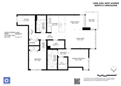 Garage Interior Photo of 1008 3281 E Kent Avenue North, Vancouver, BC