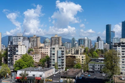 Backyard Photo of 902 1165 Burnaby Street, Vancouver, BC