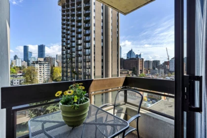 Outdoor Patio Photo of 902 1165 Burnaby Street, Vancouver, BC