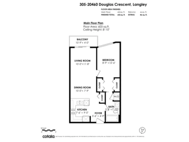 Front Yard Photo of 305 20460 Douglas Crescent, Langley, BC