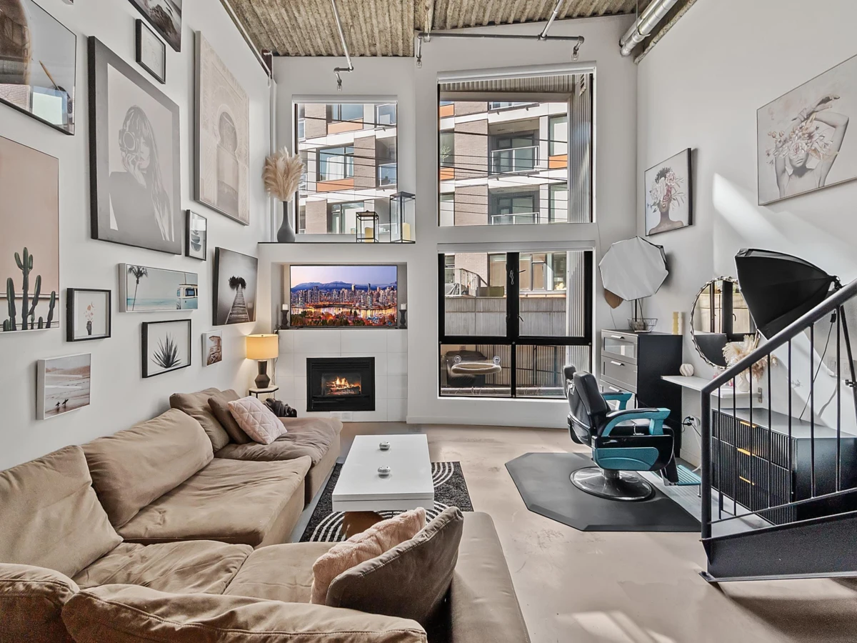 Living Room Photo of 205 234 E 5th Avenue, Vancouver, BC