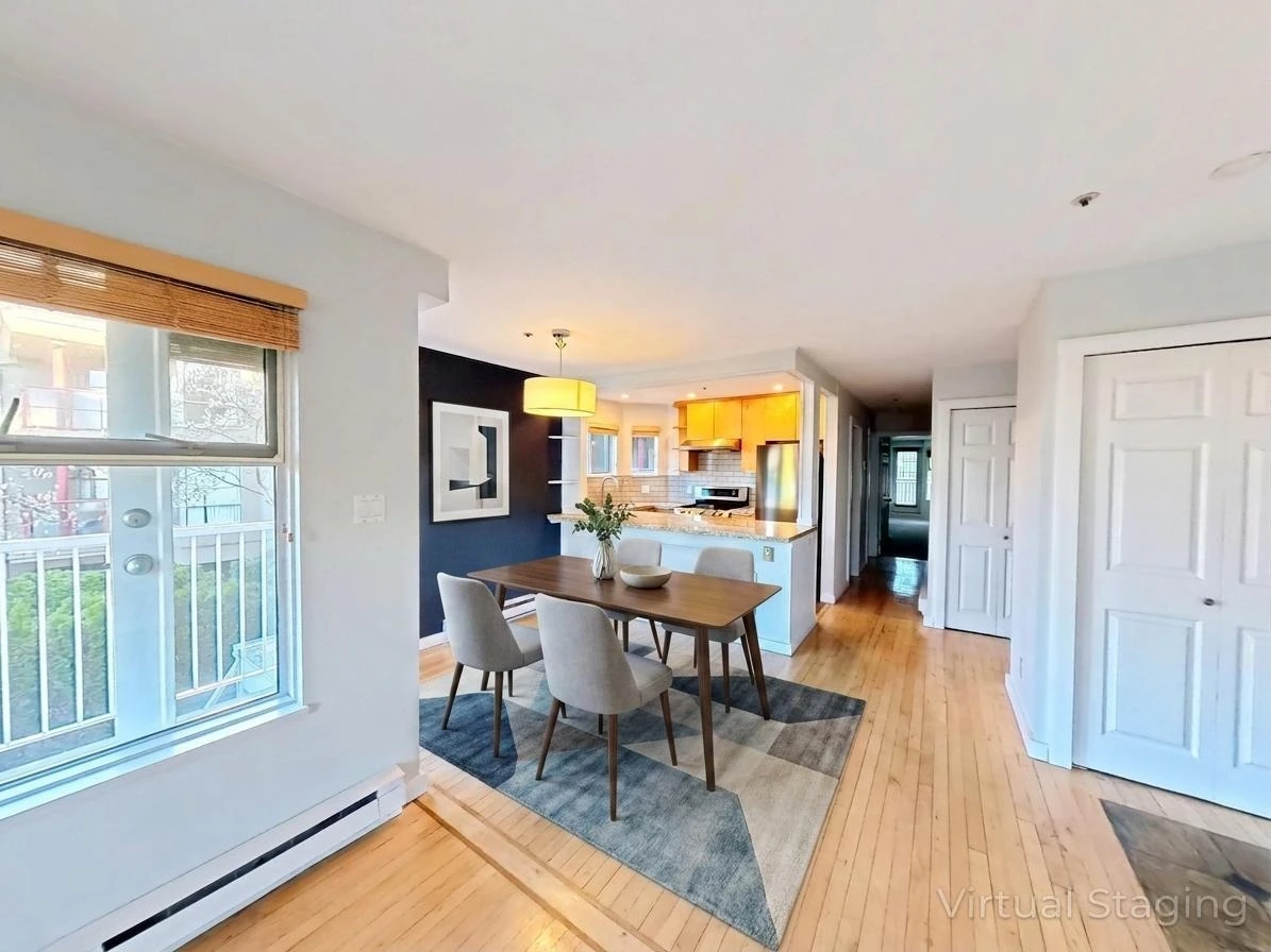 Living Room Photo of 201 1868 W 8th Avenue, Vancouver, BC