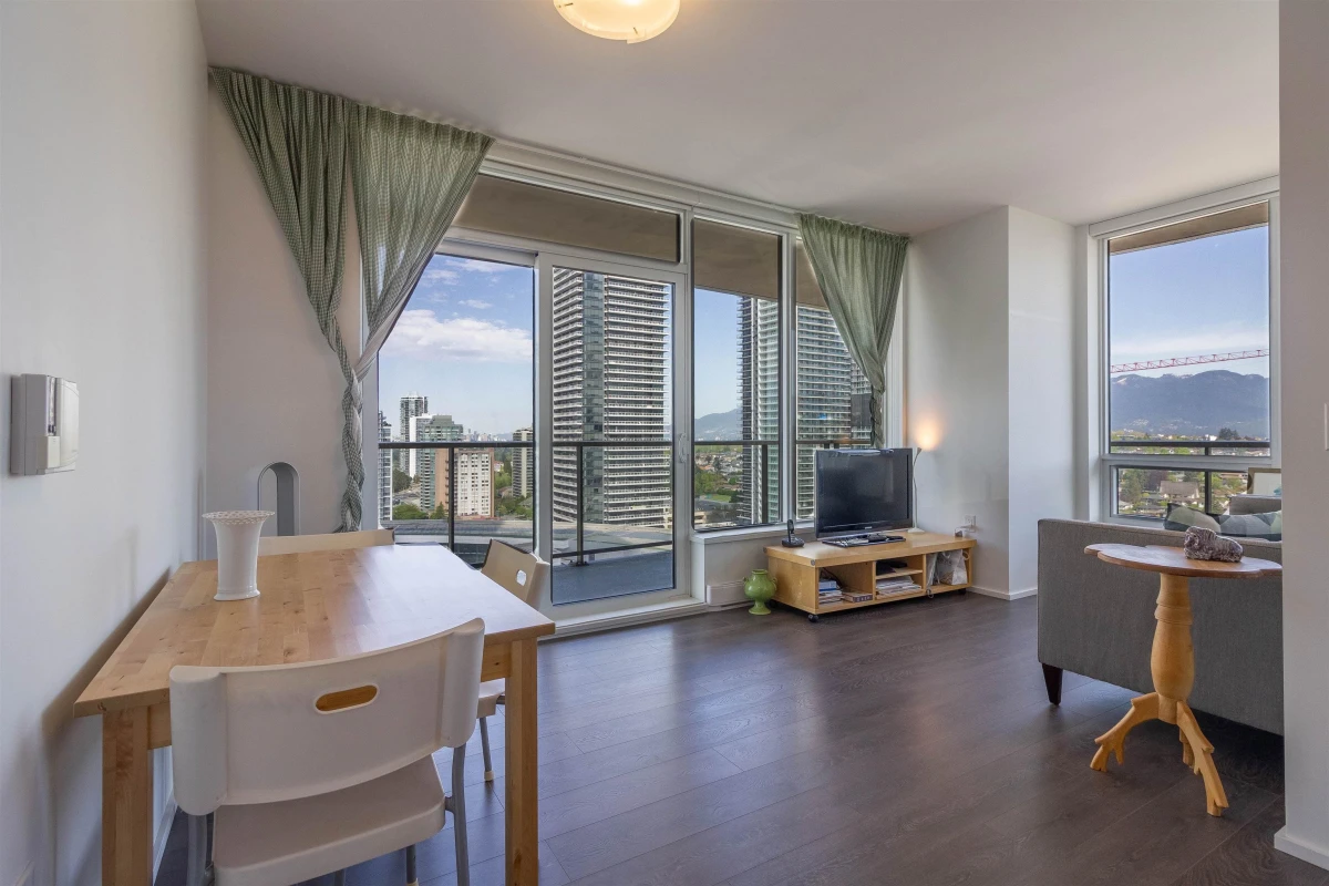 Living Room Photo of 1607 4650 Brentwood Boulevard, Burnaby, BC
