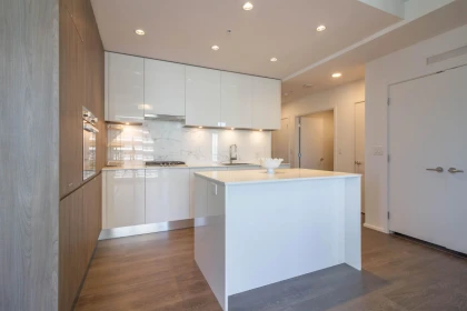 Kitchen Island Photo of 1607 4650 Brentwood Boulevard, Burnaby, BC