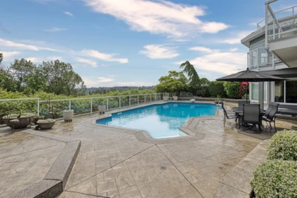 Aerial View of 2556 Palisade Crescent, Port Coquitlam, BC