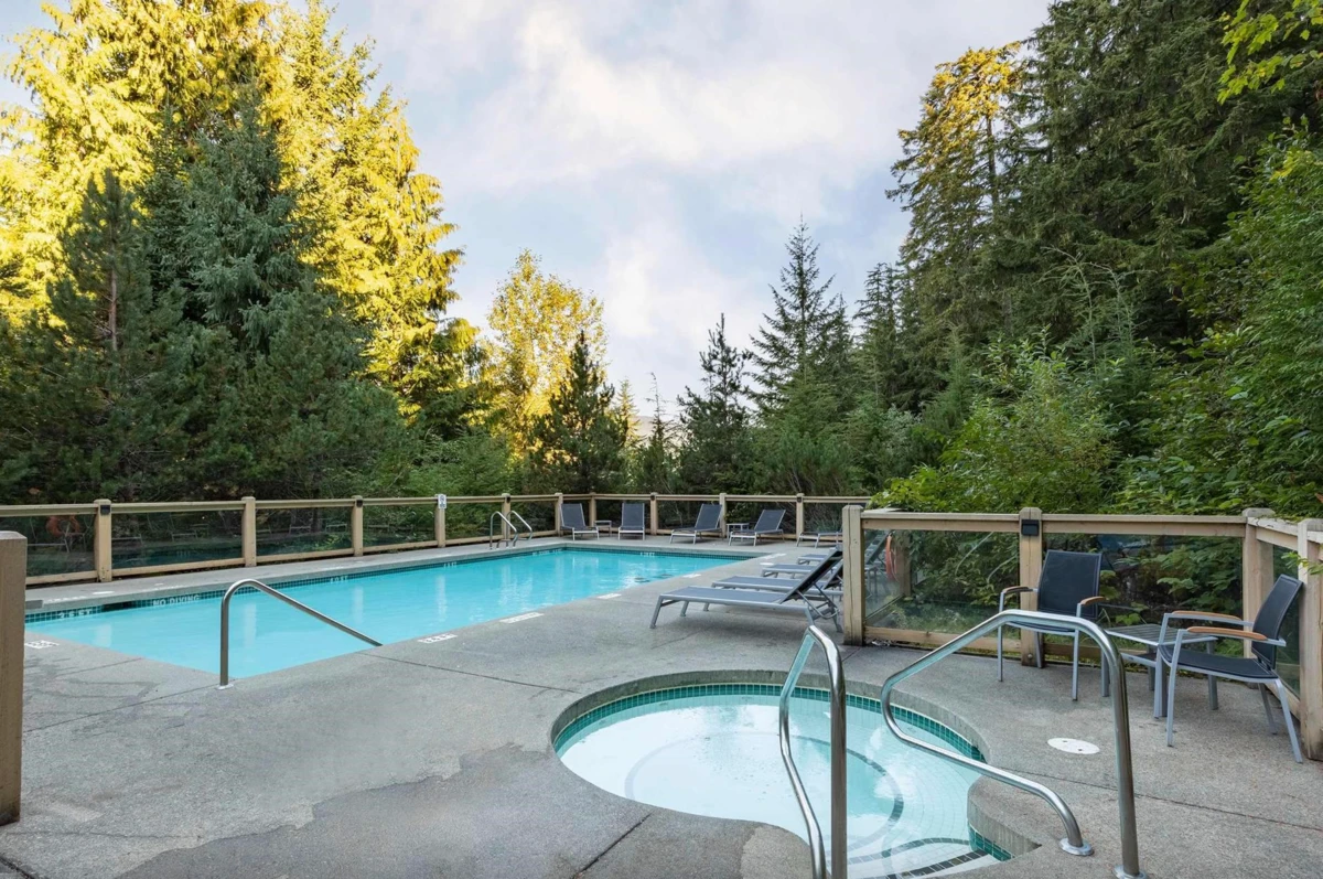 Exterior Rear Photo of 32 2250 Nordic Drive, Whistler, BC