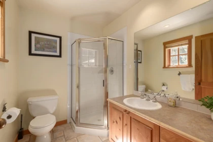 Powder Room Photo of 32 2250 Nordic Drive, Whistler, BC