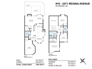 Swimming Pool Photo of 16 3471 Regina Avenue, Richmond, BC