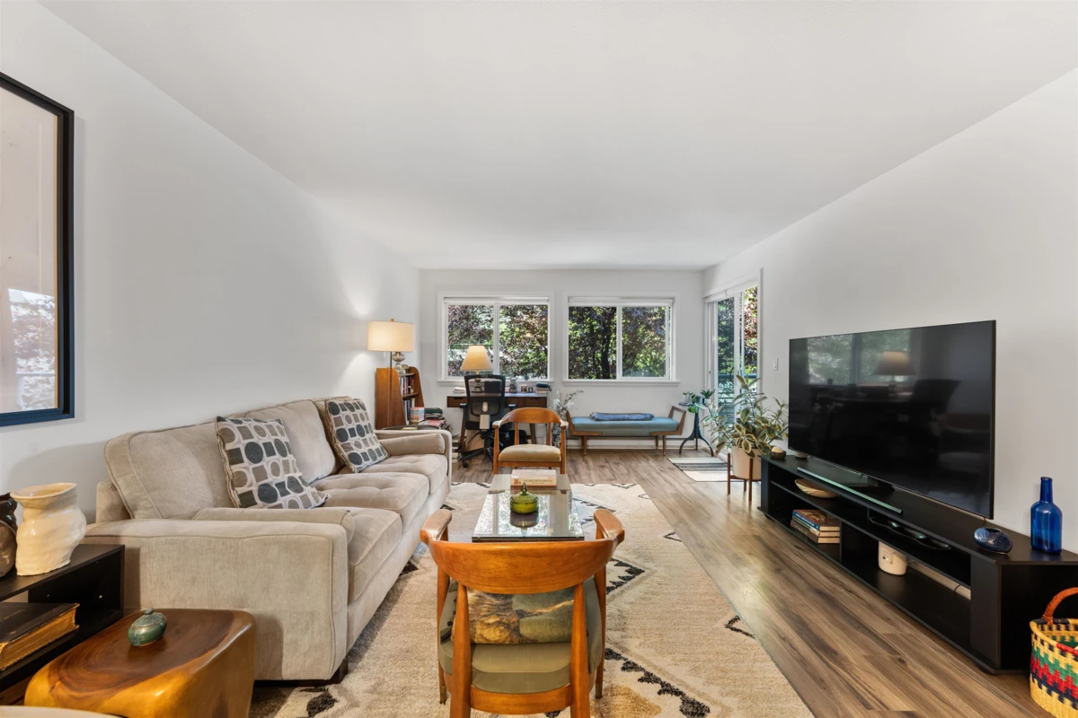 Dining Area Photo of 203 650 Moberly Road, Vancouver, BC