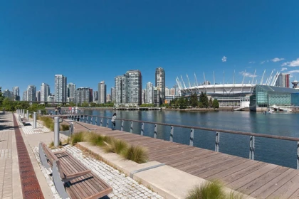 Outdoor Deck Photo of 203 650 Moberly Road, Vancouver, BC