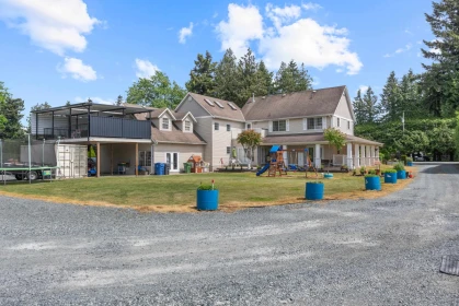 Aerial View of 1189 Gladwin Road, Abbotsford, BC