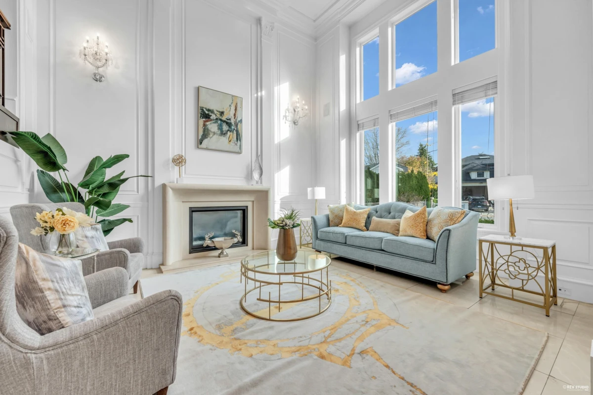 Living Room Photo of 6851 Mayflower Drive, Richmond, BC