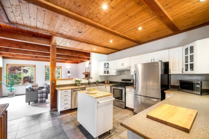 Kitchen Island Photo of 7231 N Fitzsimmons Road, Whistler, BC