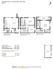 Basement Recreation Room Photo of 2 165 E 45th Avenue, Vancouver, BC