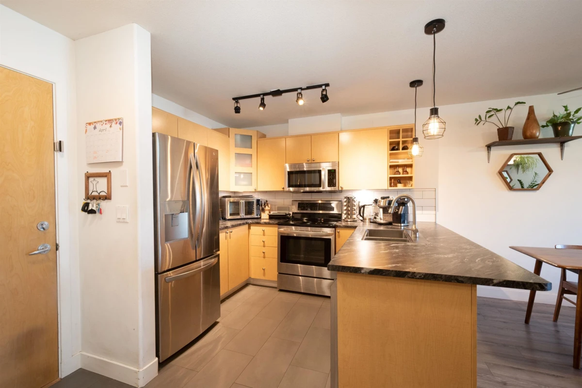 Living Room Photo of 312 3136 St Johns Street, Port Moody, BC