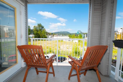 Backyard Photo of 312 3136 St Johns Street, Port Moody, BC