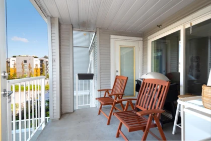 Outdoor Deck Photo of 312 3136 St Johns Street, Port Moody, BC