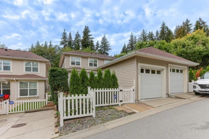 Aerial View of 1437 Collins Road, Coquitlam, BC