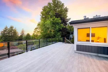 Outdoor Deck Photo of 7437 Garfield Drive, Delta, BC