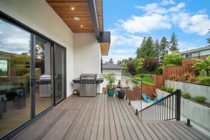 Aerial View of 8102 Wiltshire Place, Delta, BC
