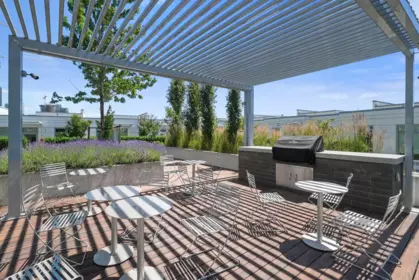 Outdoor Deck Photo of 2801 2381 Beta Avenue, Burnaby, BC