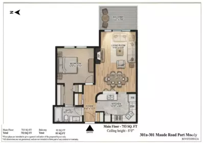 Office / Den Photo of 301a 301 Maude Road, Port Moody, BC