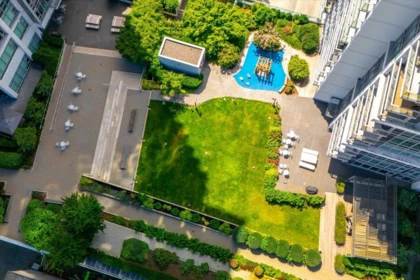 Outdoor Patio Photo of 602 2351 Beta Avenue, Burnaby, BC