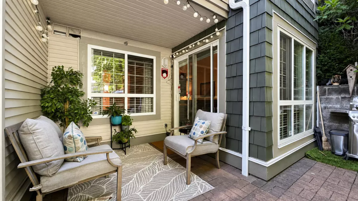 Exterior Rear Photo of 106 8495 Jellicoe Street, Vancouver, BC