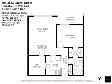 Swimming Pool Photo of 204 3883 Laurel Street, Burnaby, BC