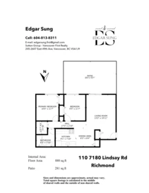 Basement Recreation Room Photo of 110 7180 Lindsay Road, Richmond, BC