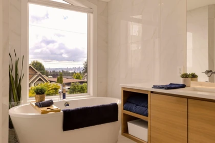 Powder Room Photo of 351 W 28th Street, North Vancouver, BC