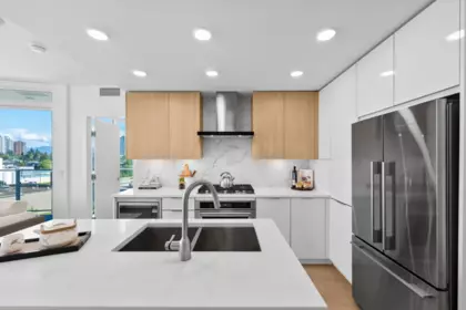 Kitchen Photo of 602 7683 Park Crescent, Burnaby, BC