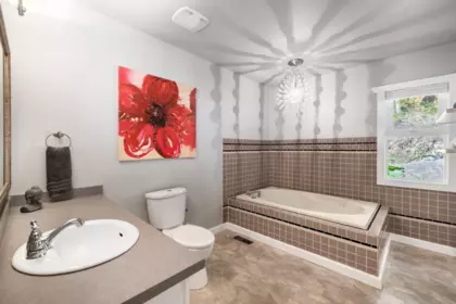 Powder Room Photo of 1302 Adams Road, Bowen Island, BC