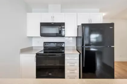 Kitchen Island Photo of 413 30515 Cardinal Avenue, Abbotsford, BC
