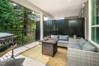 Outdoor Deck Photo of 209 12367 224 Street, Maple Ridge, BC