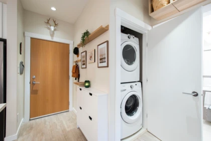 Laundry Room Photo of 111 615 E 3rd Street, North Vancouver, BC