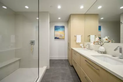 Powder Room Photo of 204 4675 Cambie Street, Vancouver, BC