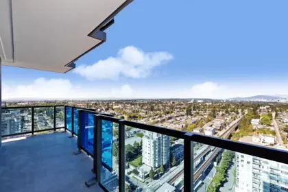 Aerial View of 2207 5058 Joyce Street, Vancouver, BC