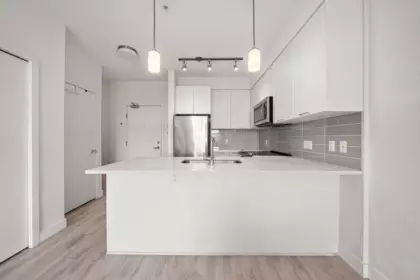 Kitchen Island Photo of 312 828 Gauthier Avenue, Coquitlam, BC