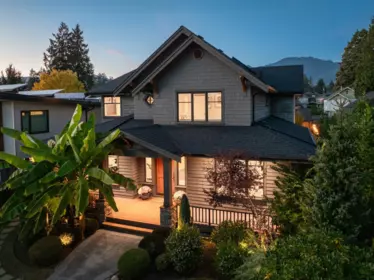 Aerial View of 358 W 15th Street, North Vancouver, BC