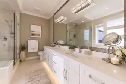 Powder Room Photo of 7679 155 Street, Surrey, BC
