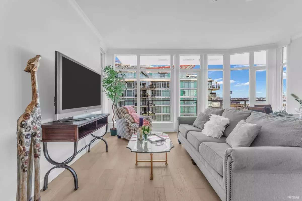 Exterior Rear Photo of 704 175 Victory Ship Way, North Vancouver, BC