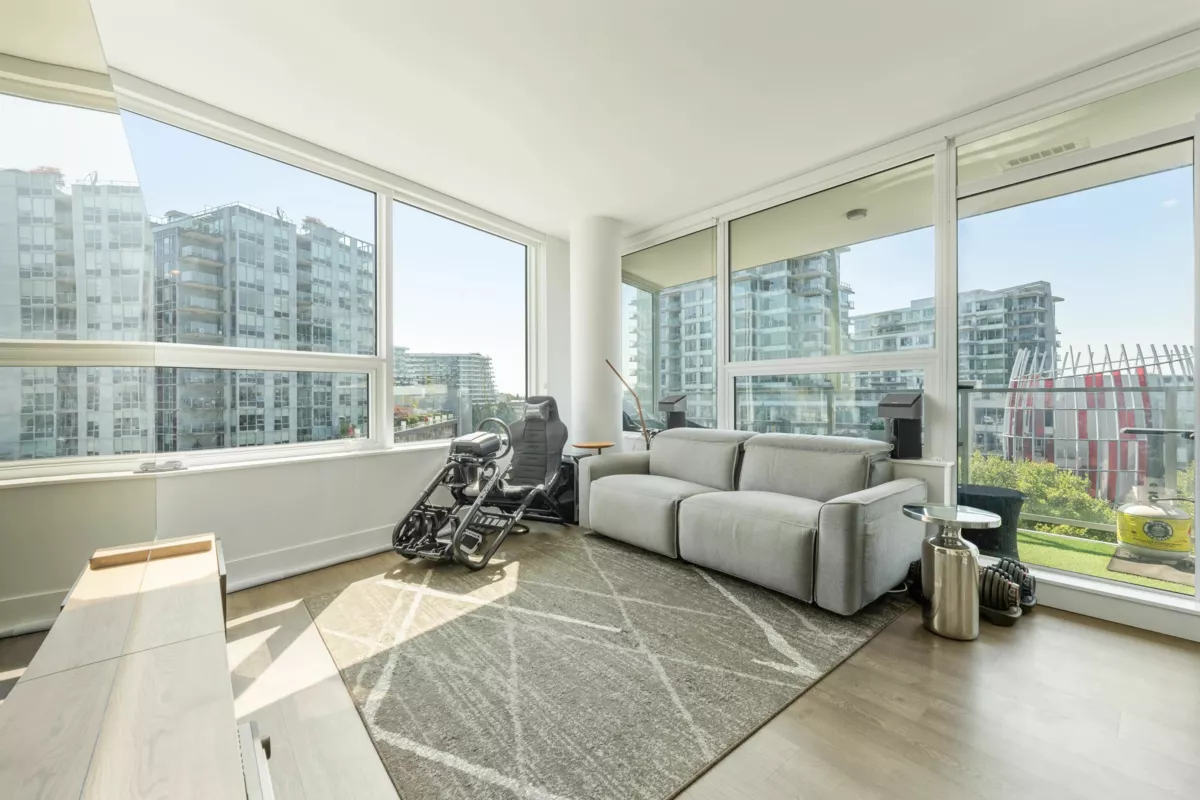 Family Room Photo of 703 5508 Hollybridge Way, Richmond, BC