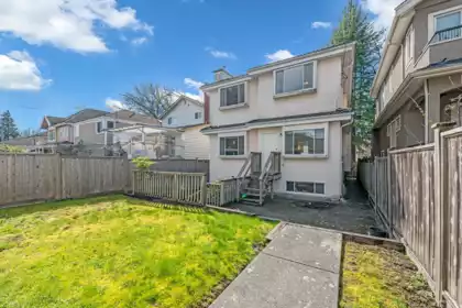 Aerial View of 6388 Laburnum Street, Vancouver, BC
