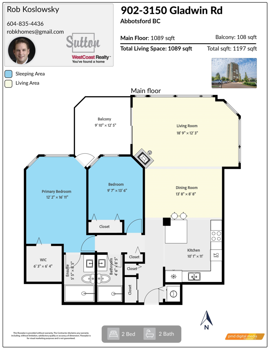Outdoor Kitchen Photo of 902 3150 Gladwin Road, Abbotsford, BC