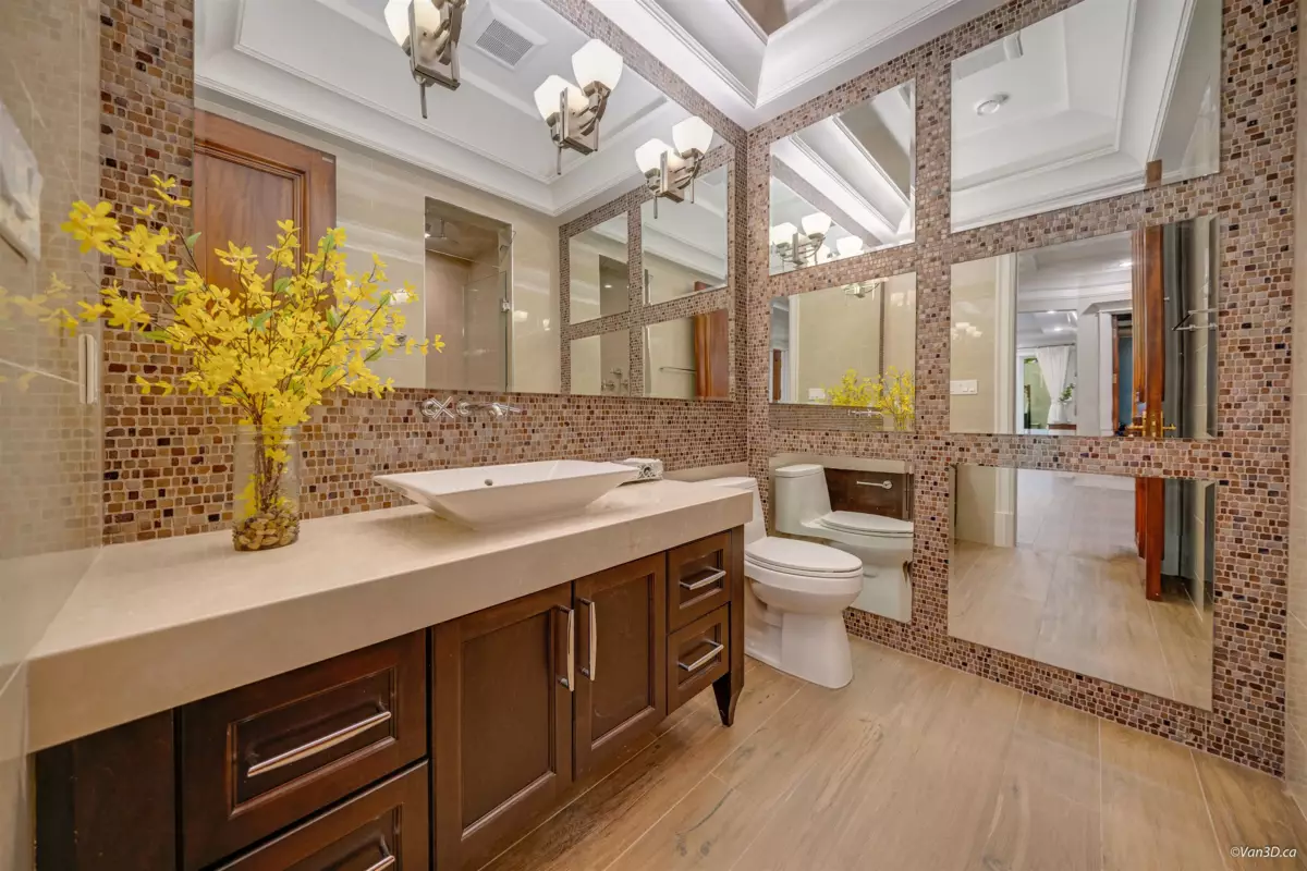 Aerial View of 1332 W 47th Avenue, Vancouver, BC