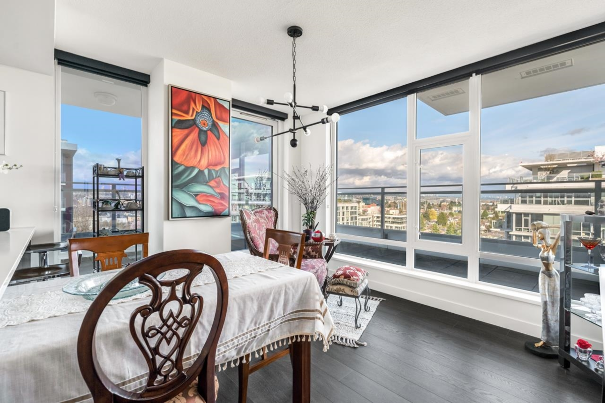 Dining Area Photo of 1803 8800 Hazelbridge Way, Richmond, BC