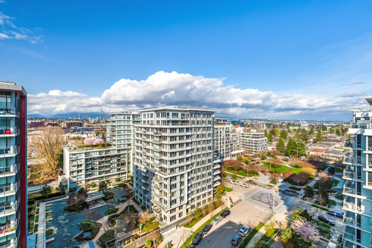 Exterior Rear Photo of 1803 8800 Hazelbridge Way, Richmond, BC