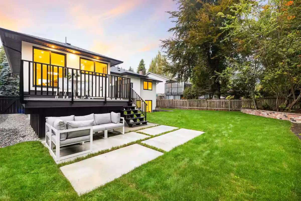Aerial View of 2654 Masefield Road, North Vancouver, BC